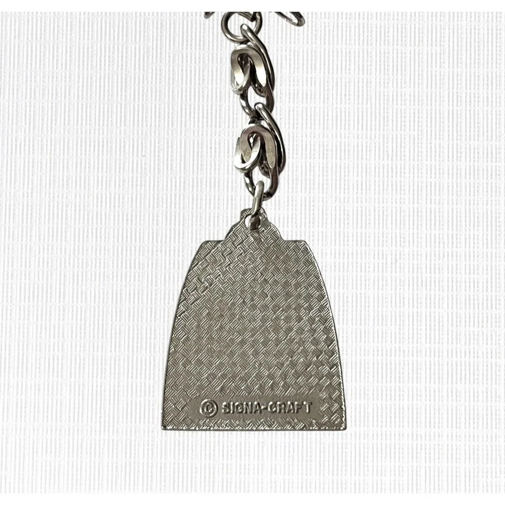 Signa-Craft Trolly Car 1885 Keychain Streetcar Key Ring Transportation Souvenir